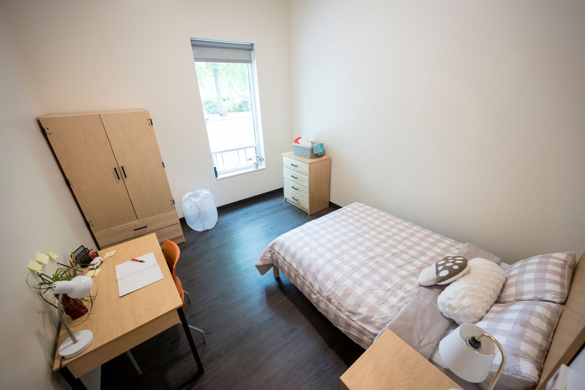 Two-bedroom kitchen area