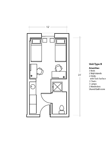 Double private floorplan for ILLC