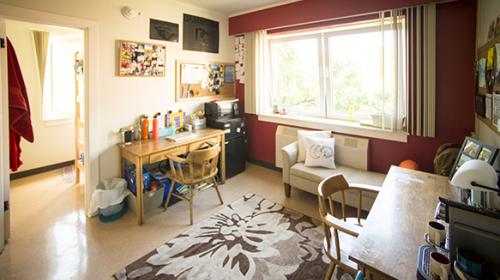 Residence Hall Room in Sackett Hall