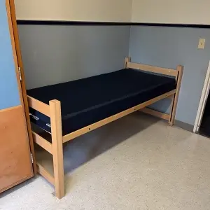 Callahan Hall bed.